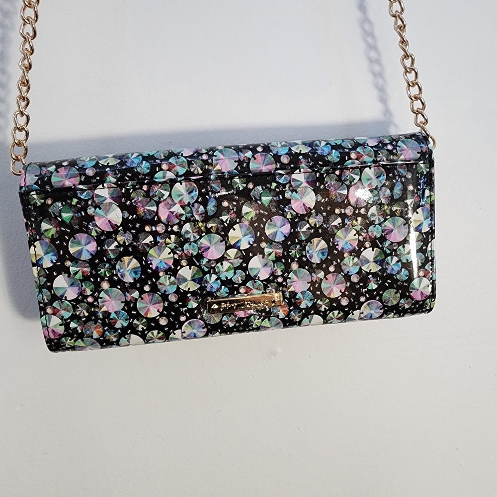 Betsy Johnson Elegant Black and Multicolor Women's Bag - Picture 5 of 10